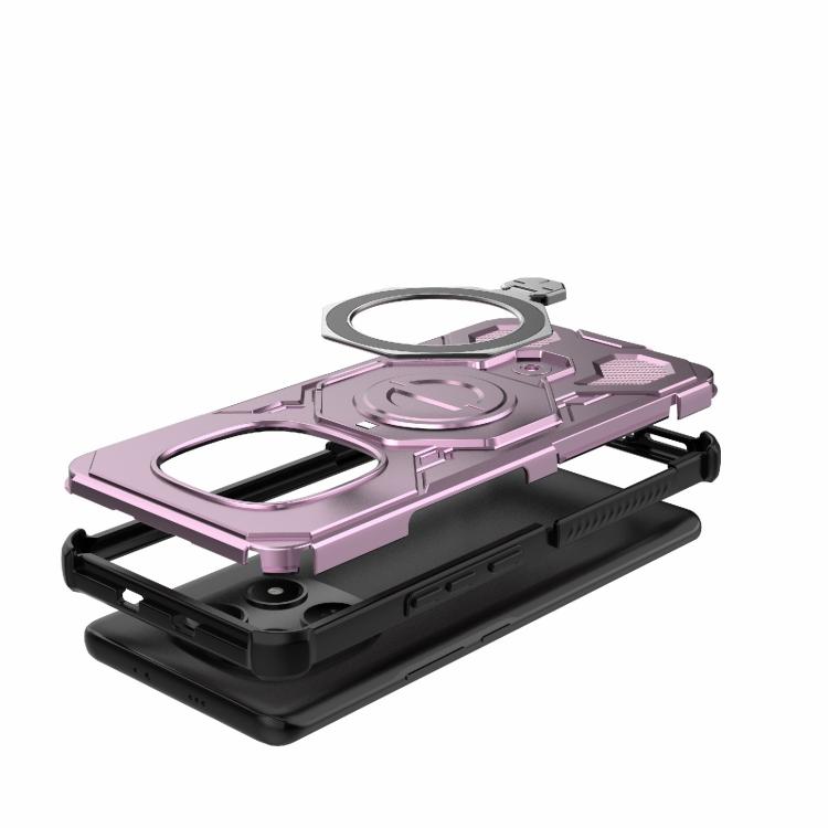 For Redmi Note 15 4G Global 164mm J-20 Solid Color MagSafe Magnetic TPU+PC Phone Case