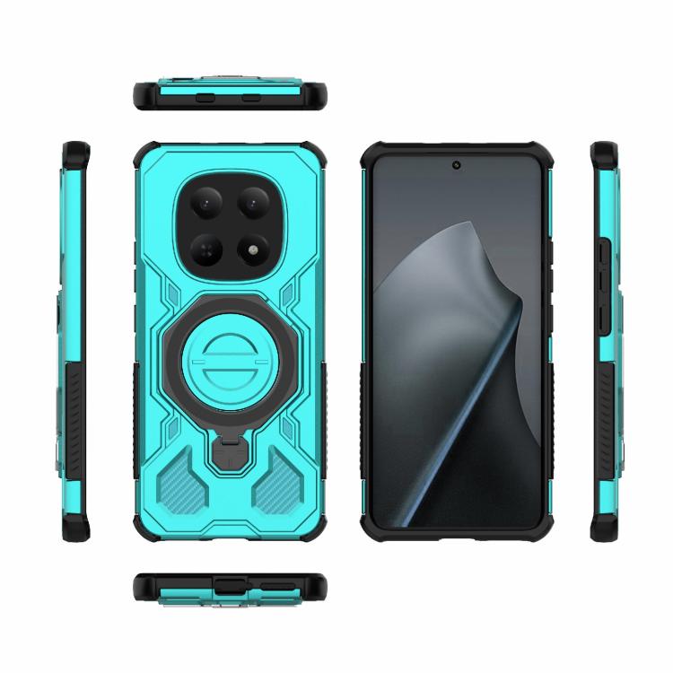 For Redmi Note 15 4G Global 164mm J-20 Solid Color MagSafe Magnetic TPU+PC Phone Case