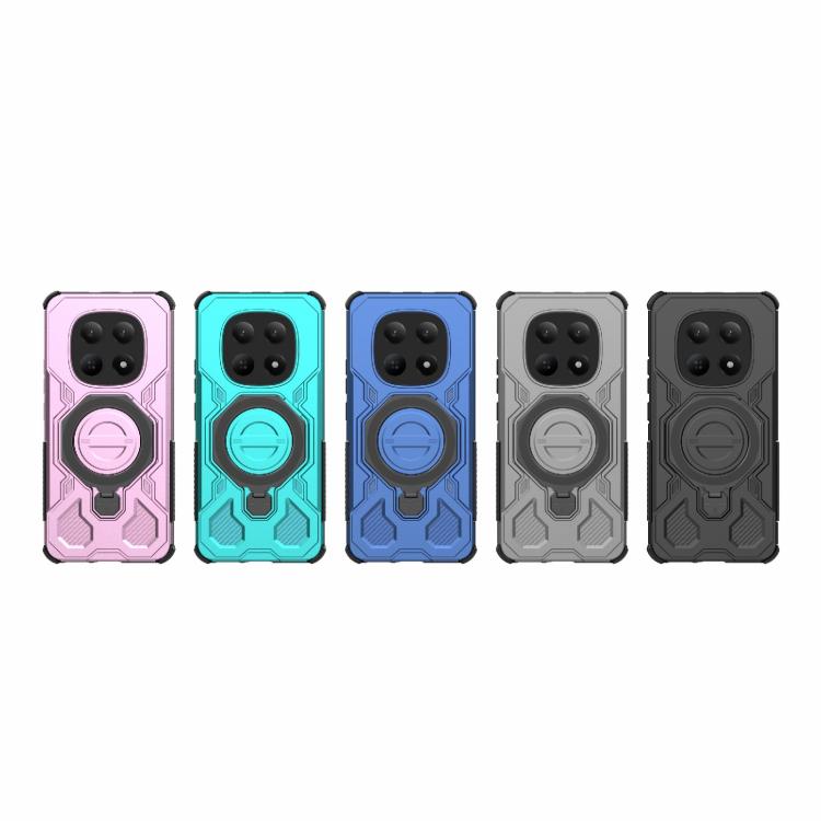 For Redmi Note 15 4G Global 164mm J-20 Solid Color MagSafe Magnetic TPU+PC Phone Case