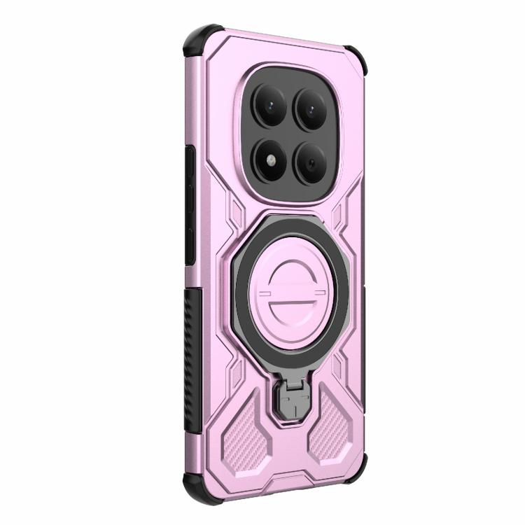 For Redmi Note 15 Pro 4G Global 163.2mm J-20 Solid Color MagSafe Magnetic TPU+PC Phone Case