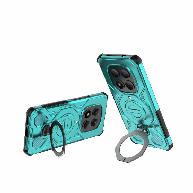 For Redmi Note 15 Pro 4G Global 163.2mm J-20 Solid Color MagSafe Magnetic TPU+PC Phone Case