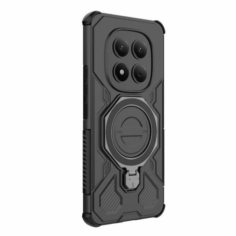 For Redmi Note 15 Pro 4G Global 163.2mm J-20 Solid Color MagSafe Magnetic TPU+PC Phone Case