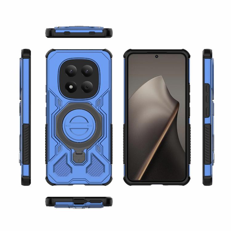For Redmi Note 15 Pro 4G Global 163.2mm J-20 Solid Color MagSafe Magnetic TPU+PC Phone Case
