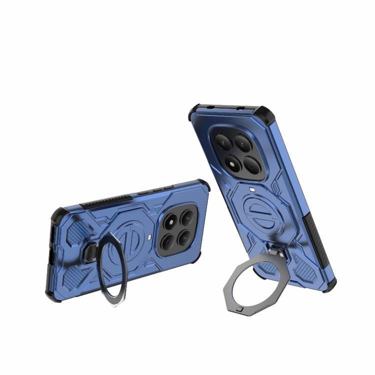 For Redmi Note 15 Pro 4G Global 163.2mm J-20 Solid Color MagSafe Magnetic TPU+PC Phone Case