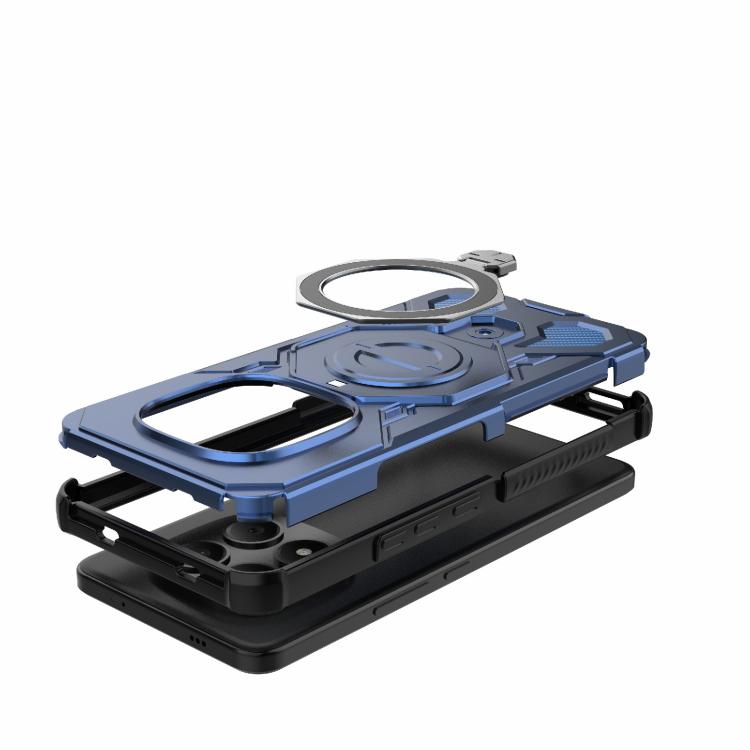 For Redmi Note 15 Pro 4G Global 163.2mm J-20 Solid Color MagSafe Magnetic TPU+PC Phone Case