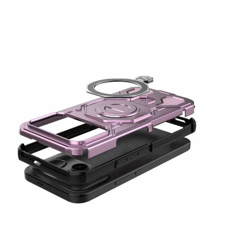 For Redmi K90 Pro Max 5G J-20 Solid Color MagSafe Magnetic TPU+PC Phone Case