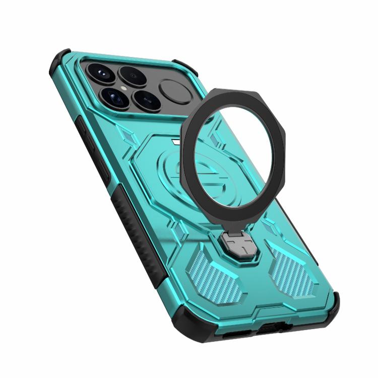 For Redmi K90 Pro Max 5G J-20 Solid Color MagSafe Magnetic TPU+PC Phone Case