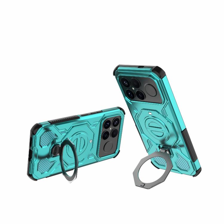 For Redmi K90 Pro Max 5G J-20 Solid Color MagSafe Magnetic TPU+PC Phone Case