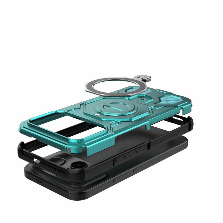 For Redmi K90 Pro Max 5G J-20 Solid Color MagSafe Magnetic TPU+PC Phone Case