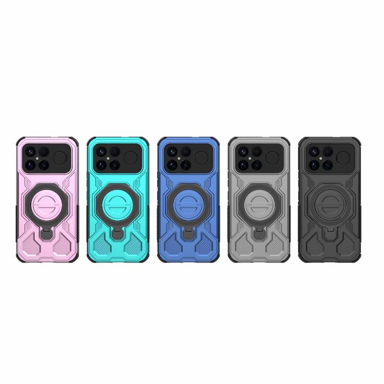 For Redmi K90 Pro Max 5G J-20 Solid Color MagSafe Magnetic TPU+PC Phone Case