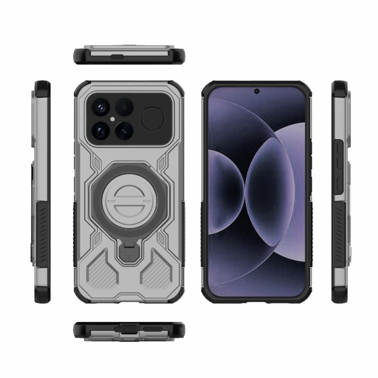 For Redmi K90 Pro Max 5G J-20 Solid Color MagSafe Magnetic TPU+PC Phone Case