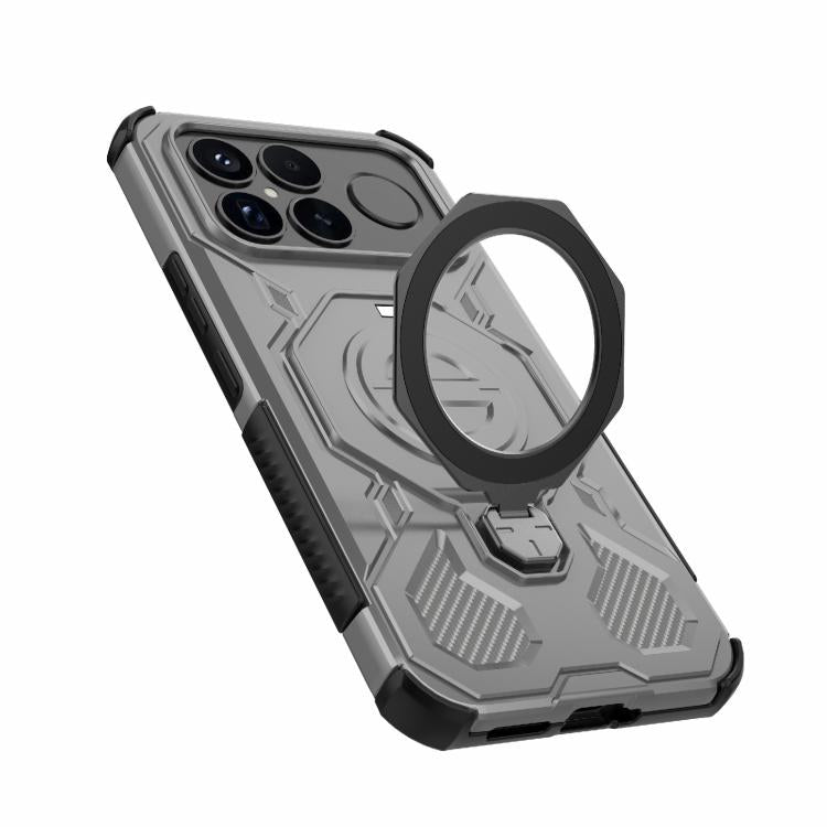 For Redmi K90 Pro Max 5G J-20 Solid Color MagSafe Magnetic TPU+PC Phone Case
