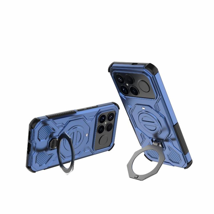 For Redmi K90 Pro Max 5G J-20 Solid Color MagSafe Magnetic TPU+PC Phone Case