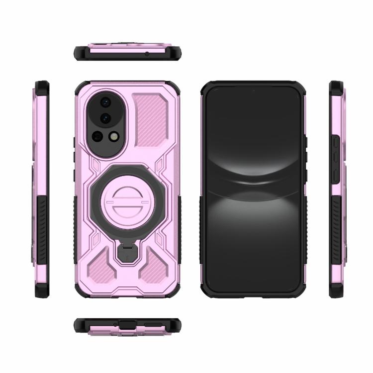 For Huawei nova 12 5G J-20 Solid Color MagSafe Magnetic TPU+PC Phone Case