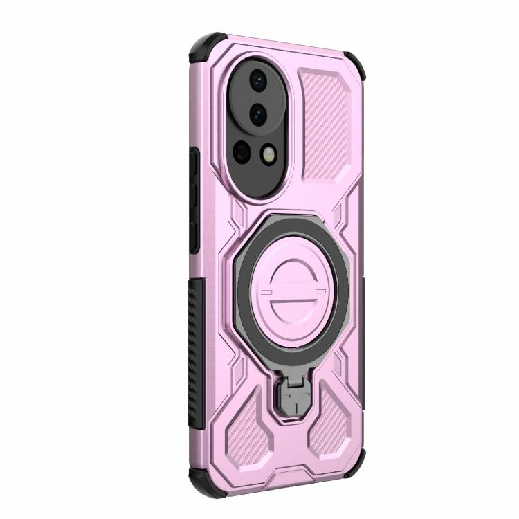 For Huawei nova 12 5G J-20 Solid Color MagSafe Magnetic TPU+PC Phone Case