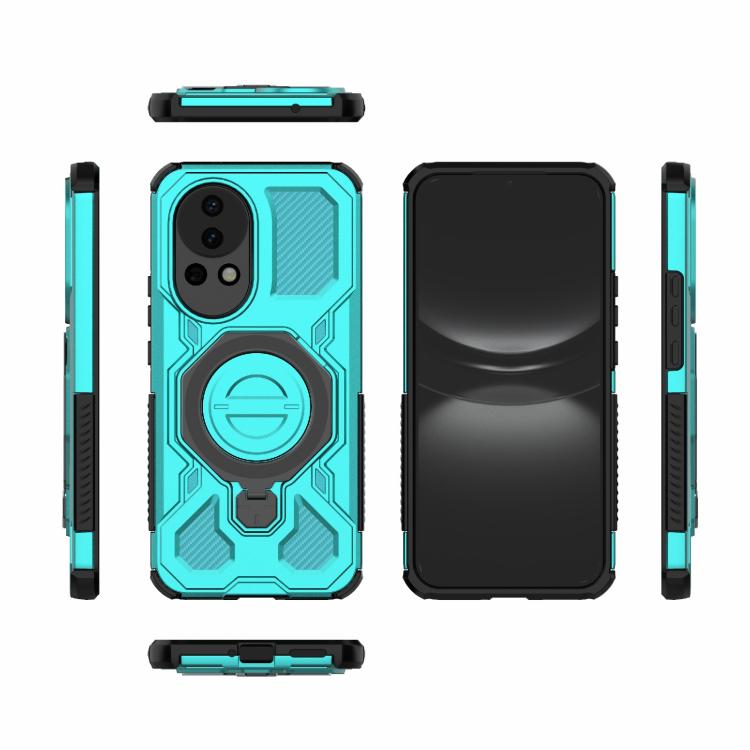 For Huawei nova 12 5G J-20 Solid Color MagSafe Magnetic TPU+PC Phone Case