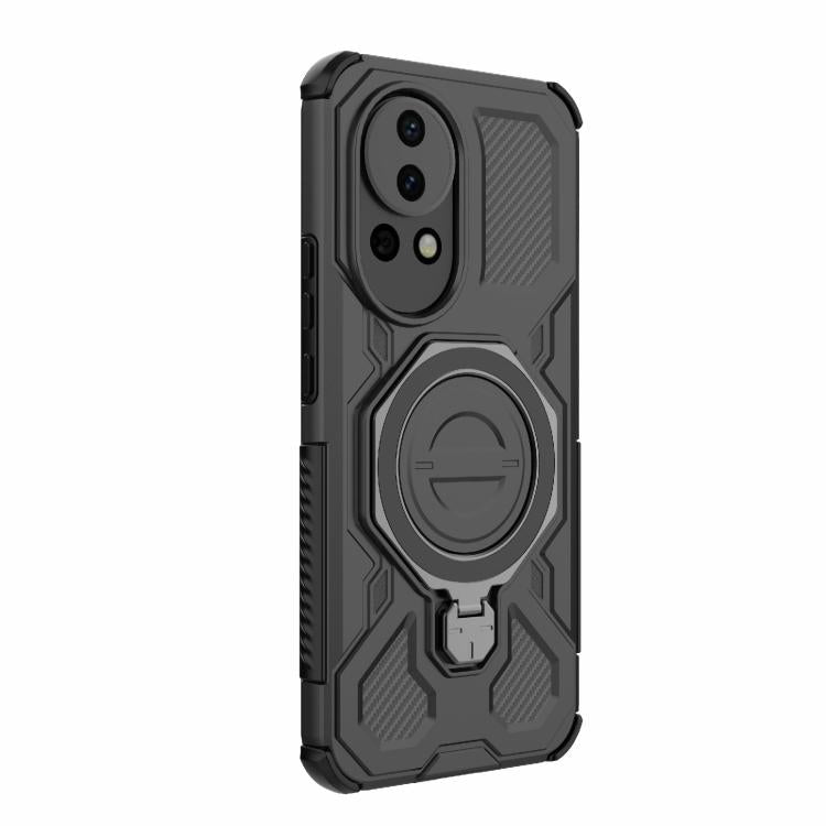 For Huawei nova 12 5G J-20 Solid Color MagSafe Magnetic TPU+PC Phone Case