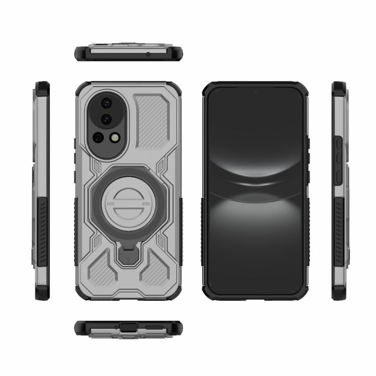 For Huawei nova 12 5G J-20 Solid Color MagSafe Magnetic TPU+PC Phone Case