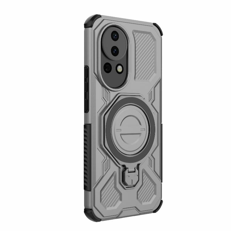 For Huawei nova 12 5G J-20 Solid Color MagSafe Magnetic TPU+PC Phone Case