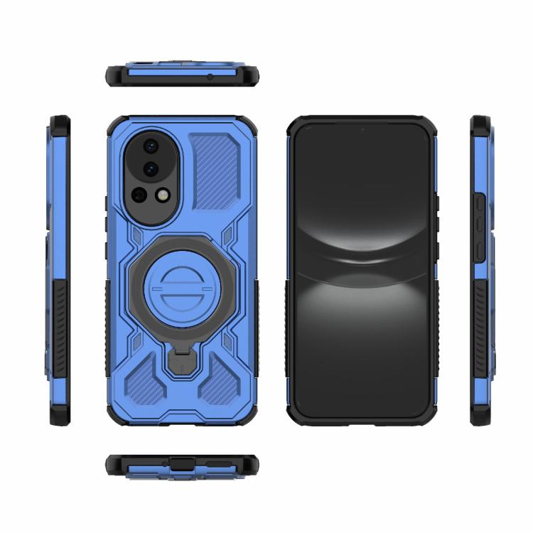 For Huawei nova 12 5G J-20 Solid Color MagSafe Magnetic TPU+PC Phone Case