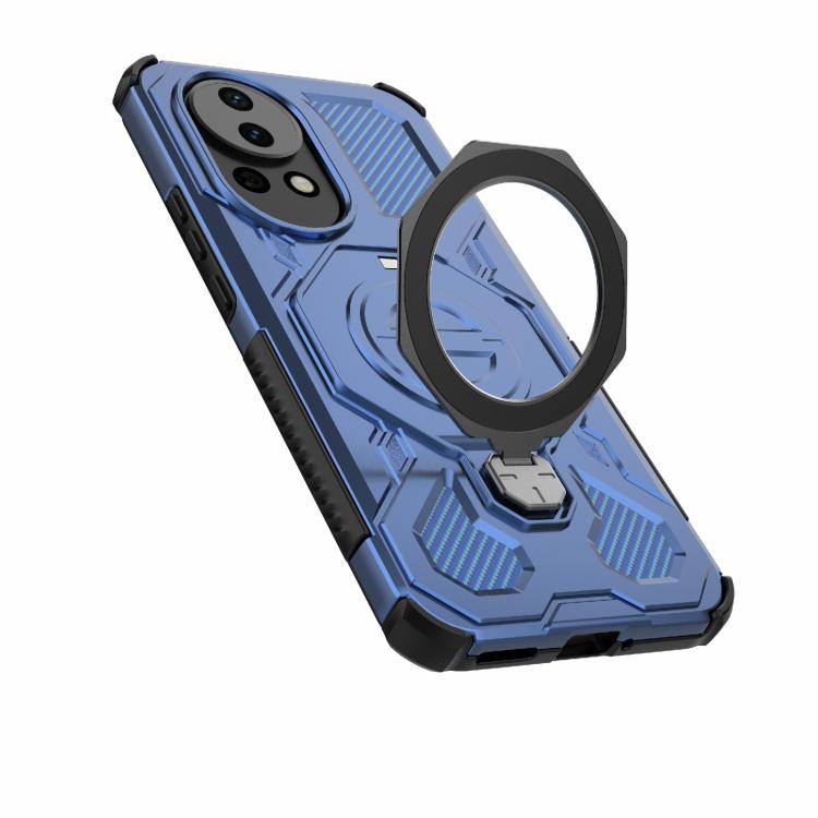 For Huawei nova 12 5G J-20 Solid Color MagSafe Magnetic TPU+PC Phone Case