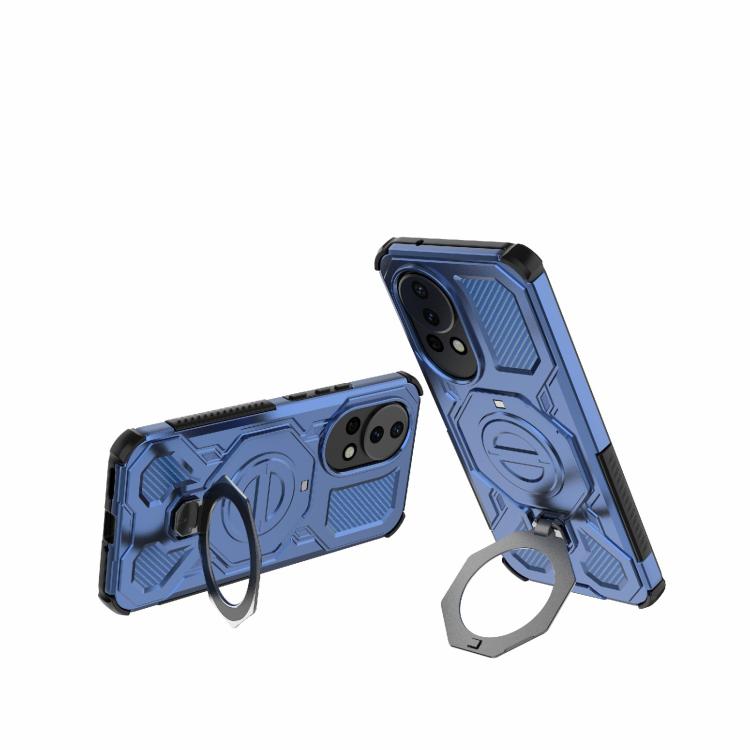 For Huawei nova 12 5G J-20 Solid Color MagSafe Magnetic TPU+PC Phone Case