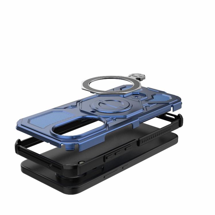 For Huawei nova 12 5G J-20 Solid Color MagSafe Magnetic TPU+PC Phone Case