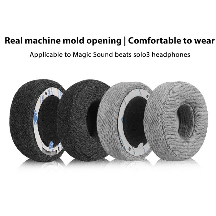 1 Pair Cotton Replacement Earpads For Beats Solo3 / Solo2