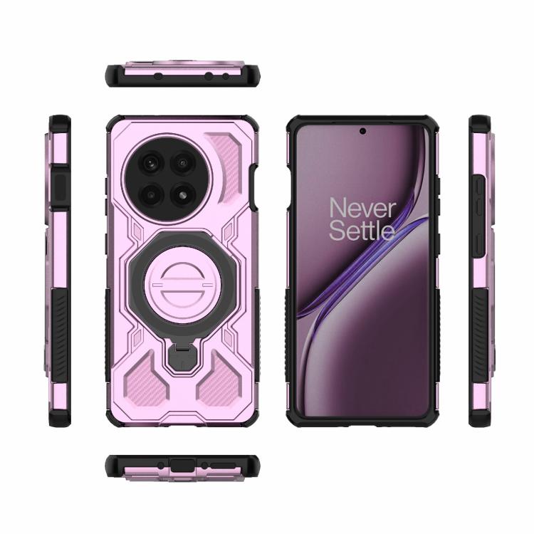For OnePlus Ace 5 5G J-20 Solid Color MagSafe Magnetic TPU+PC Phone Case