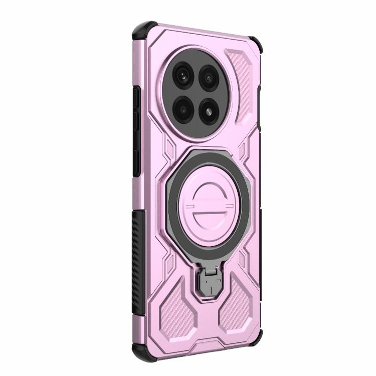 For OnePlus Ace 5 5G J-20 Solid Color MagSafe Magnetic TPU+PC Phone Case