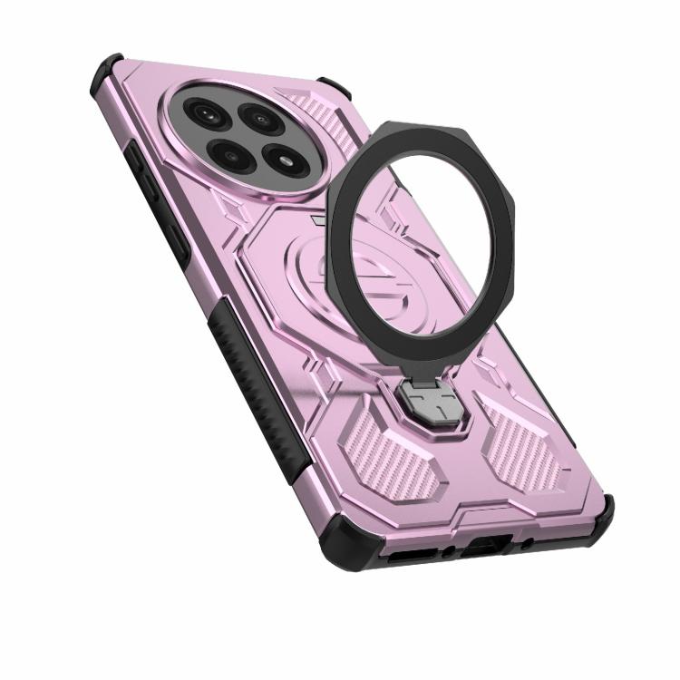 For OnePlus Ace 5 5G J-20 Solid Color MagSafe Magnetic TPU+PC Phone Case