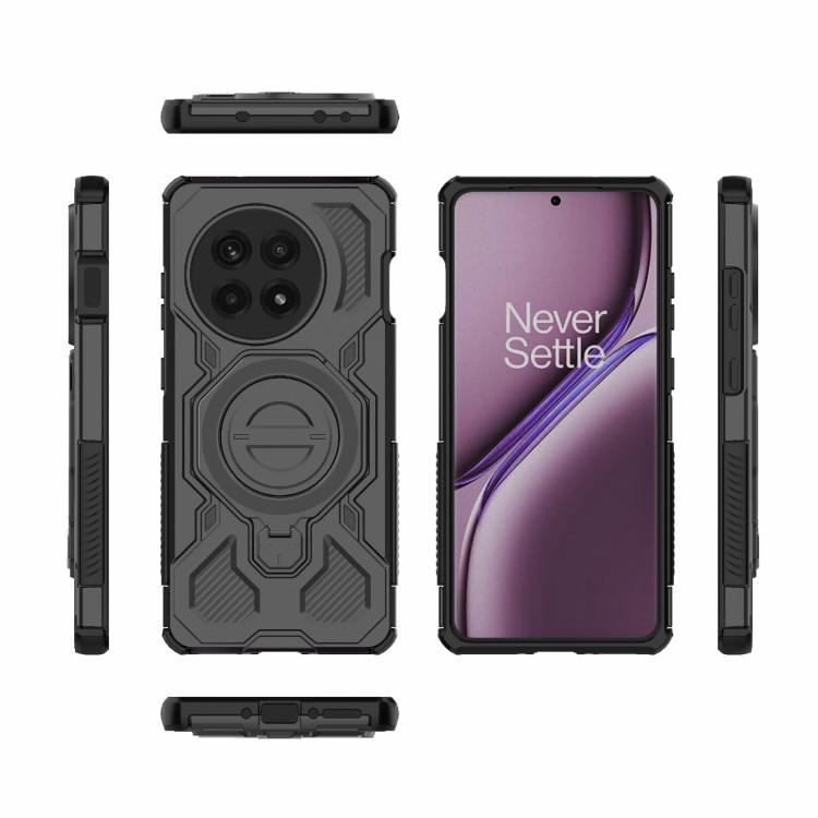For OnePlus Ace 5 5G J-20 Solid Color MagSafe Magnetic TPU+PC Phone Case