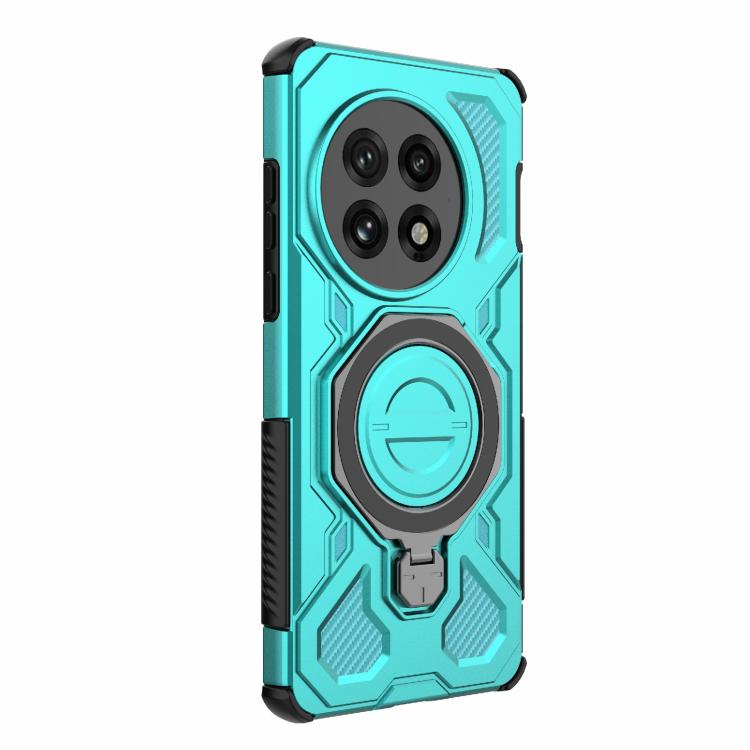 For OnePlus 13 5G J-20 Solid Color MagSafe Magnetic TPU+PC Phone Case