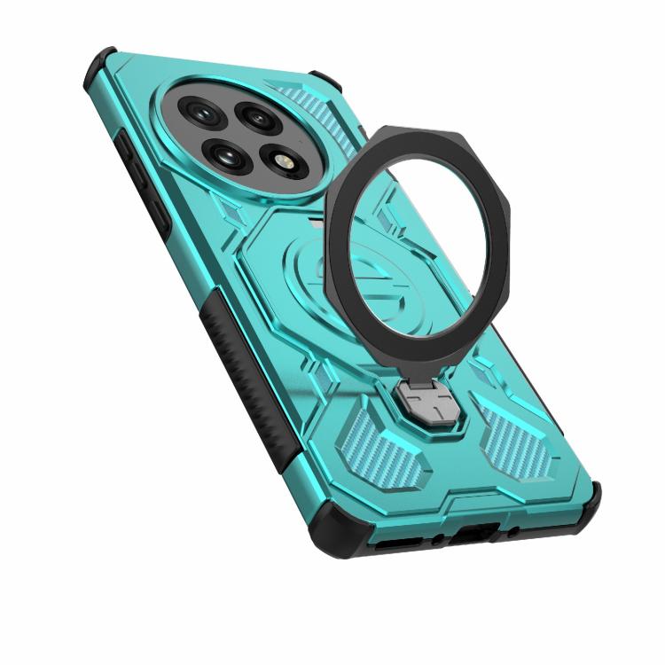 For OnePlus 13 5G J-20 Solid Color MagSafe Magnetic TPU+PC Phone Case