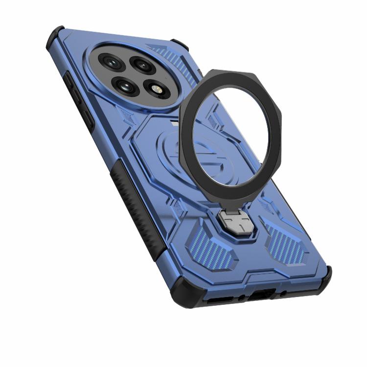 For OnePlus 13 5G J-20 Solid Color MagSafe Magnetic TPU+PC Phone Case
