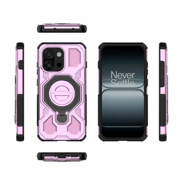For OnePlus 13T 5G J-20 Solid Color MagSafe Magnetic TPU+PC Phone Case