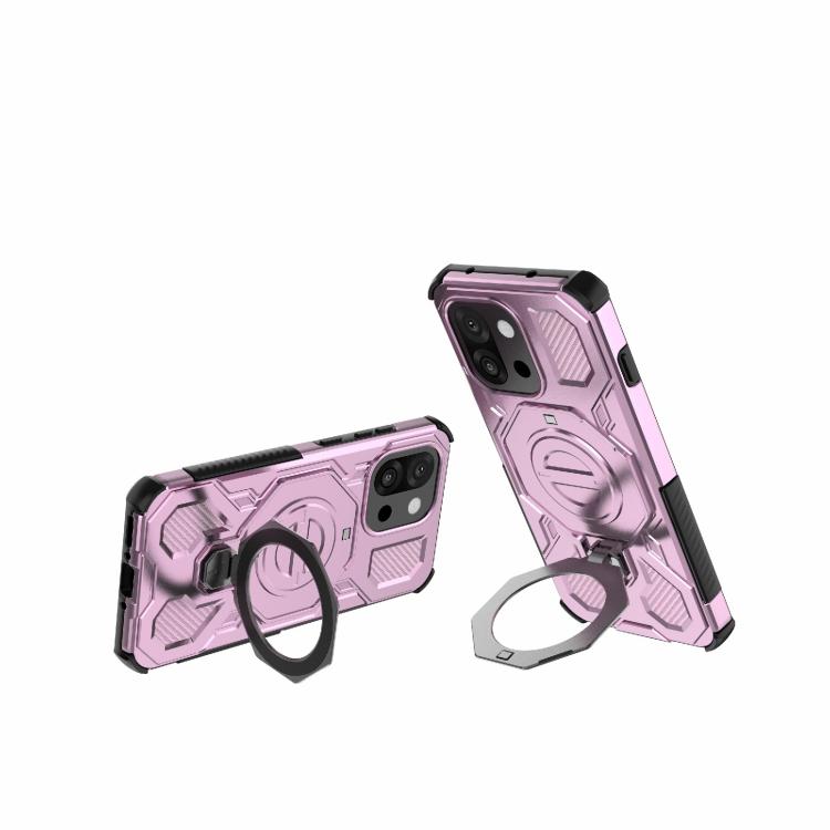 For OnePlus 13T 5G J-20 Solid Color MagSafe Magnetic TPU+PC Phone Case
