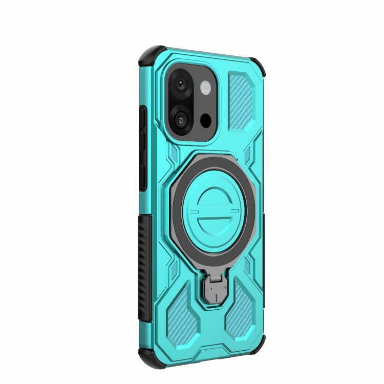 For OnePlus 13T 5G J-20 Solid Color MagSafe Magnetic TPU+PC Phone Case