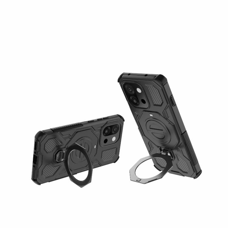 For OnePlus 13T 5G J-20 Solid Color MagSafe Magnetic TPU+PC Phone Case