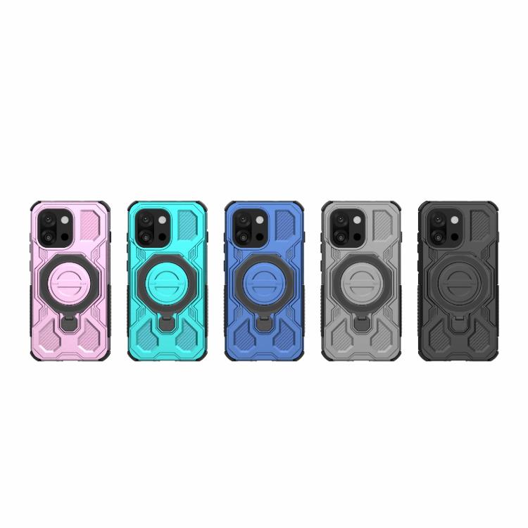 For OnePlus 13T 5G J-20 Solid Color MagSafe Magnetic TPU+PC Phone Case