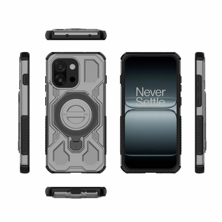 For OnePlus 13T 5G J-20 Solid Color MagSafe Magnetic TPU+PC Phone Case