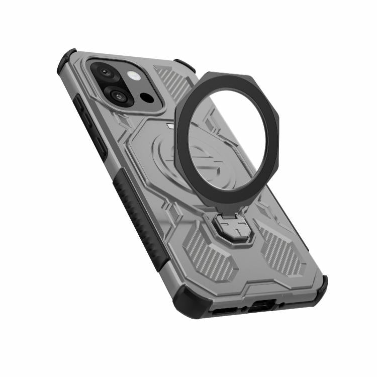 For OnePlus 13T 5G J-20 Solid Color MagSafe Magnetic TPU+PC Phone Case