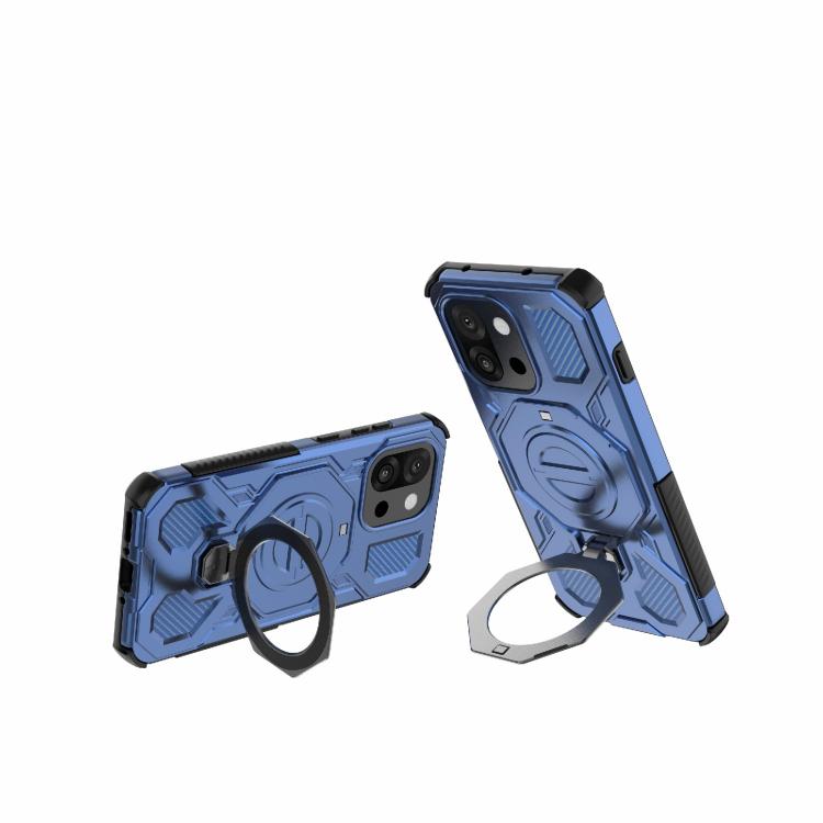For OnePlus 13T 5G J-20 Solid Color MagSafe Magnetic TPU+PC Phone Case