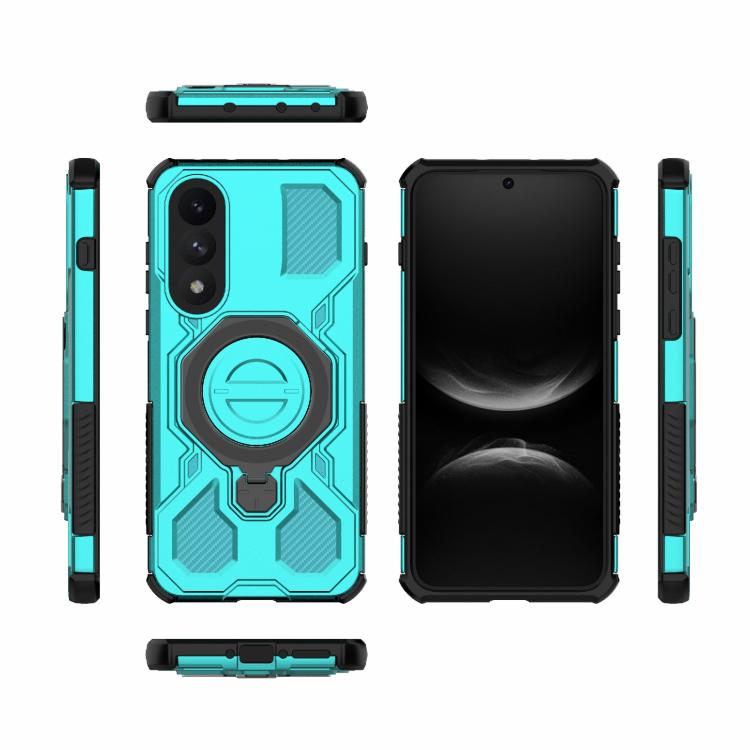 For OnePlus Ace 5 Ultra 5G / Nord 5 J-20 Solid Color MagSafe Magnetic TPU+PC Phone Case