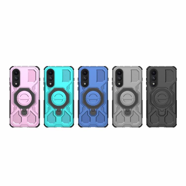 For OnePlus Ace 5 Ultra 5G / Nord 5 J-20 Solid Color MagSafe Magnetic TPU+PC Phone Case