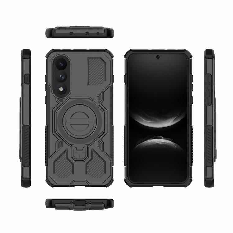 For OnePlus Ace 5 Ultra 5G / Nord 5 J-20 Solid Color MagSafe Magnetic TPU+PC Phone Case
