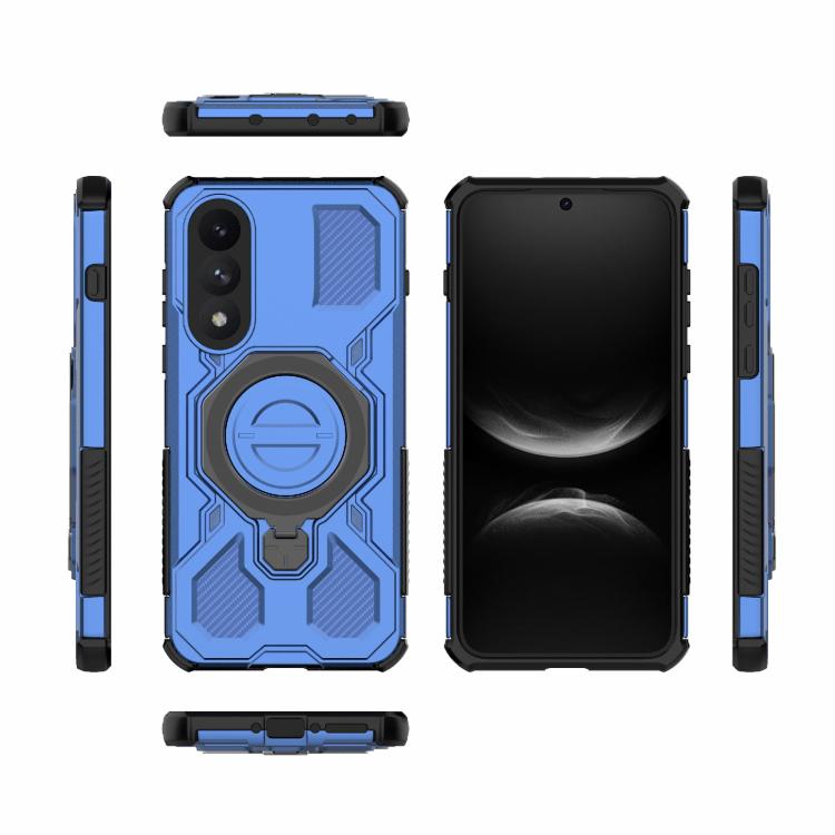 For OnePlus Ace 5 Ultra 5G / Nord 5 J-20 Solid Color MagSafe Magnetic TPU+PC Phone Case