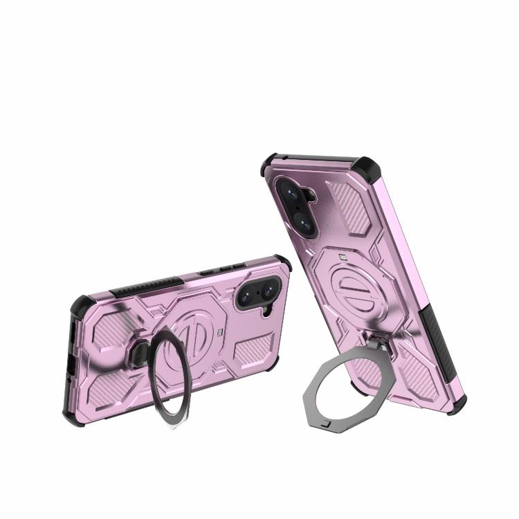 For OnePlus Ace 5 Racing 5G / Nord CE5 J-20 Solid Color MagSafe Magnetic TPU+PC Phone Case