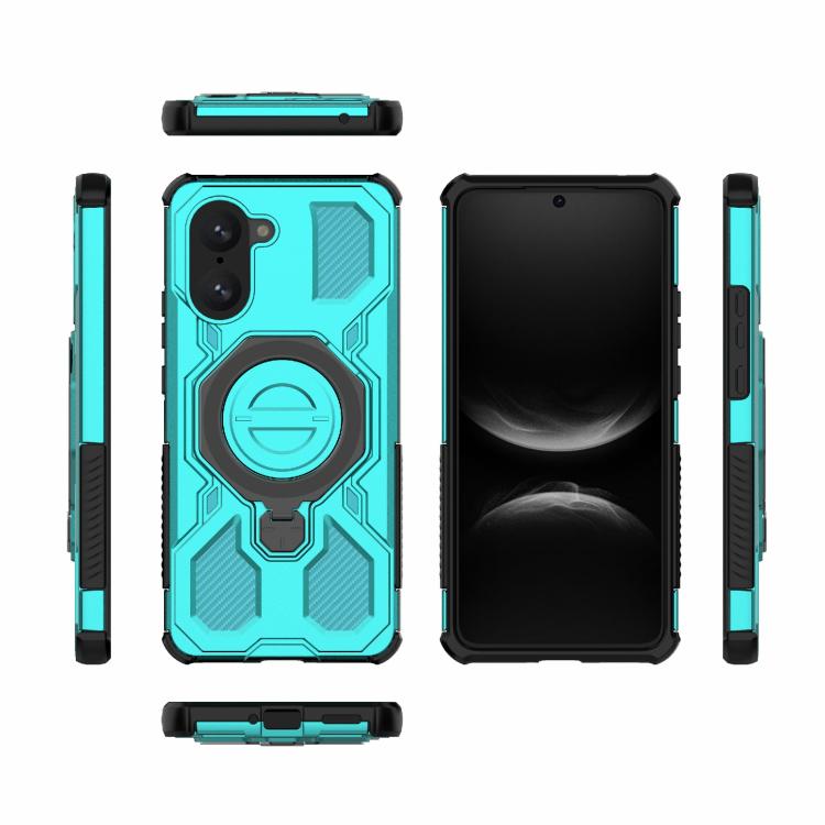 For OnePlus Ace 5 Racing 5G / Nord CE5 J-20 Solid Color MagSafe Magnetic TPU+PC Phone Case