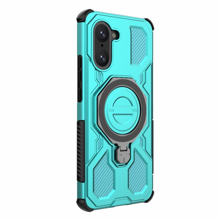 For OnePlus Ace 5 Racing 5G / Nord CE5 J-20 Solid Color MagSafe Magnetic TPU+PC Phone Case